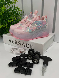 کفش اسکیتی دار بچه گانه اصلی دو چرخ مدل kids shoes