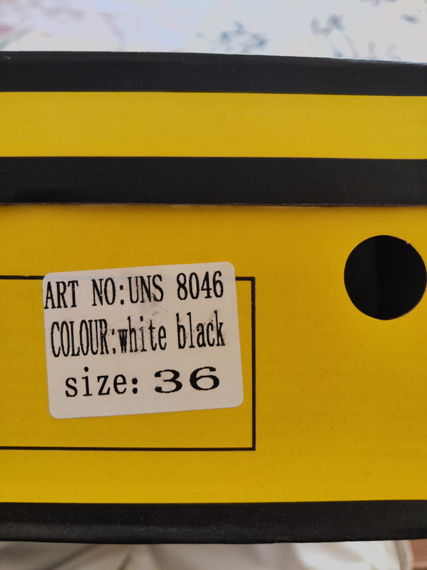 Girl white shoes size 36