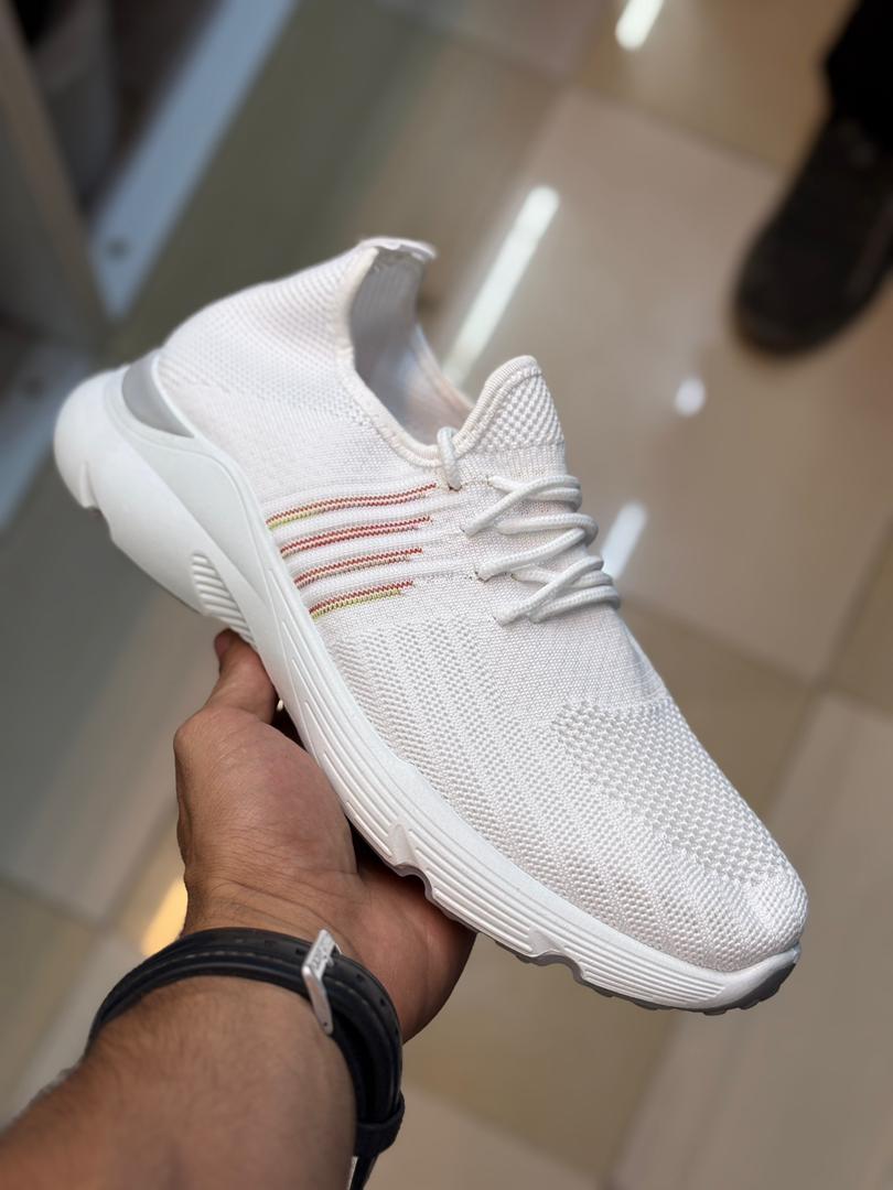 کفش اسپرت سفید زنانه وارداتی مدل win Star (تکسایز)