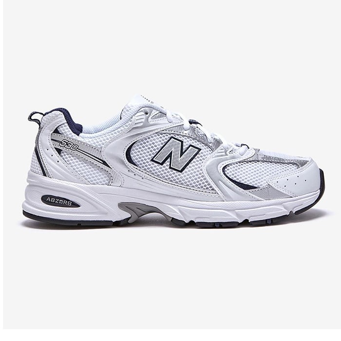 کفش نیوبالانس 530 ویتنامی مدل سفید سرمه ای ۳۷ تا ۴۵ با ضمانت مستر کوالیتی و اصالت