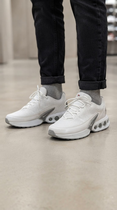 کفش نایک DN - Nike air max DN سفید طوسی
